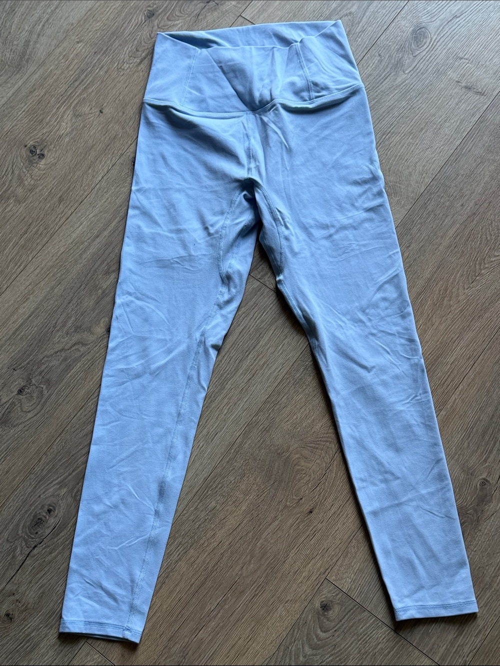 FREE PEOPLE Movement Sky Blue 7/8 Leggings Small Yoga Athleisure Workout